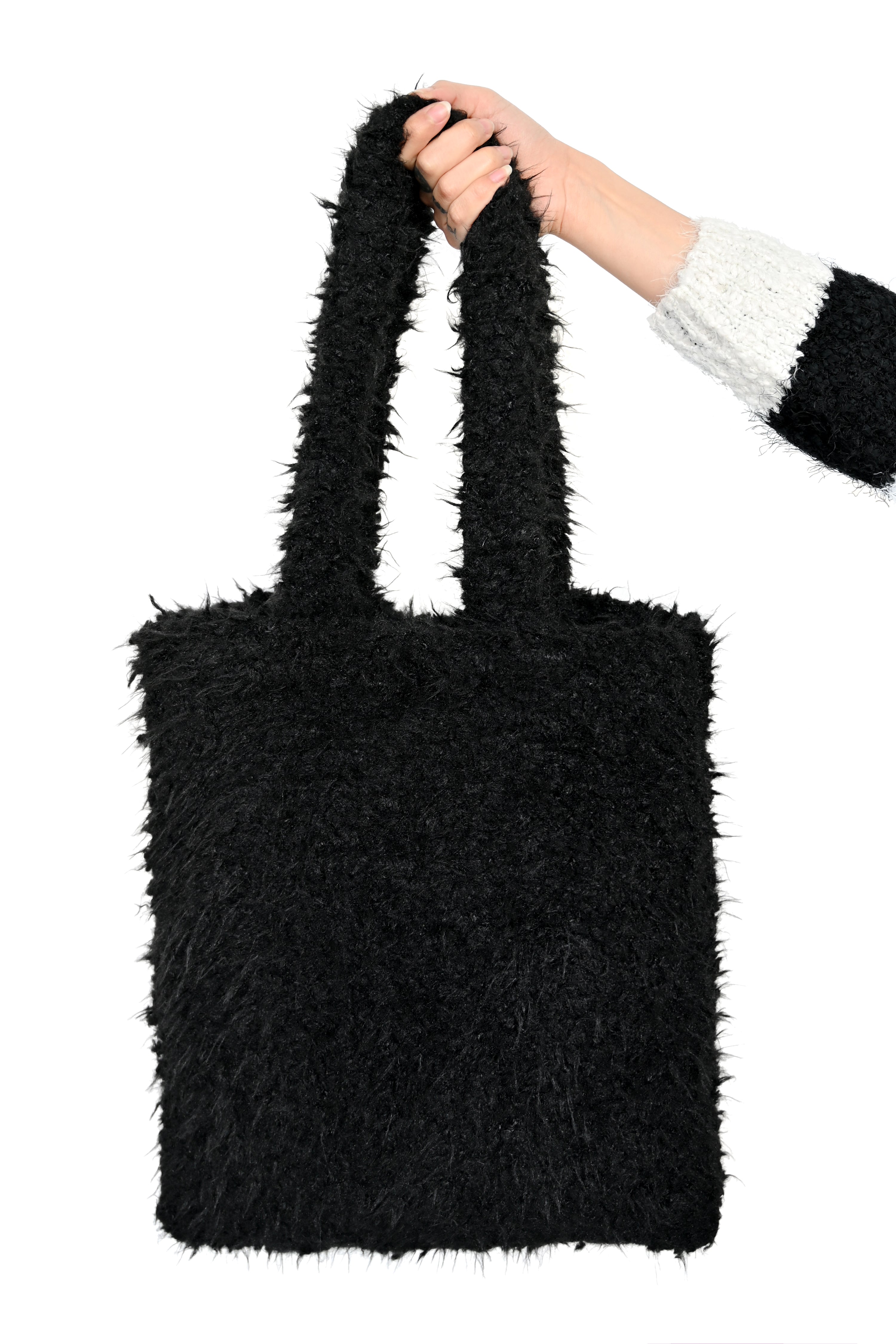 Tote bag fuzzy sale