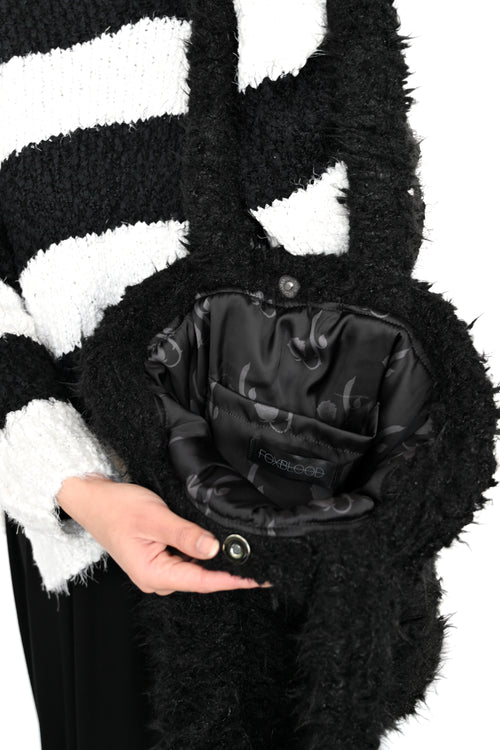 Black Lagoon Fuzzy Tote