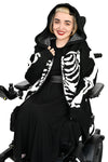 Skeleton Zip Up Hoodie