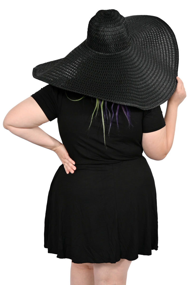 extra large paper straw hat