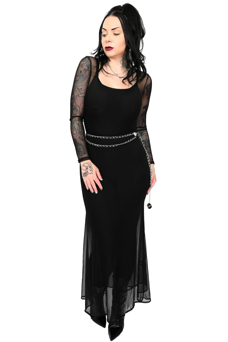 Vera Mesh Maxi Dress