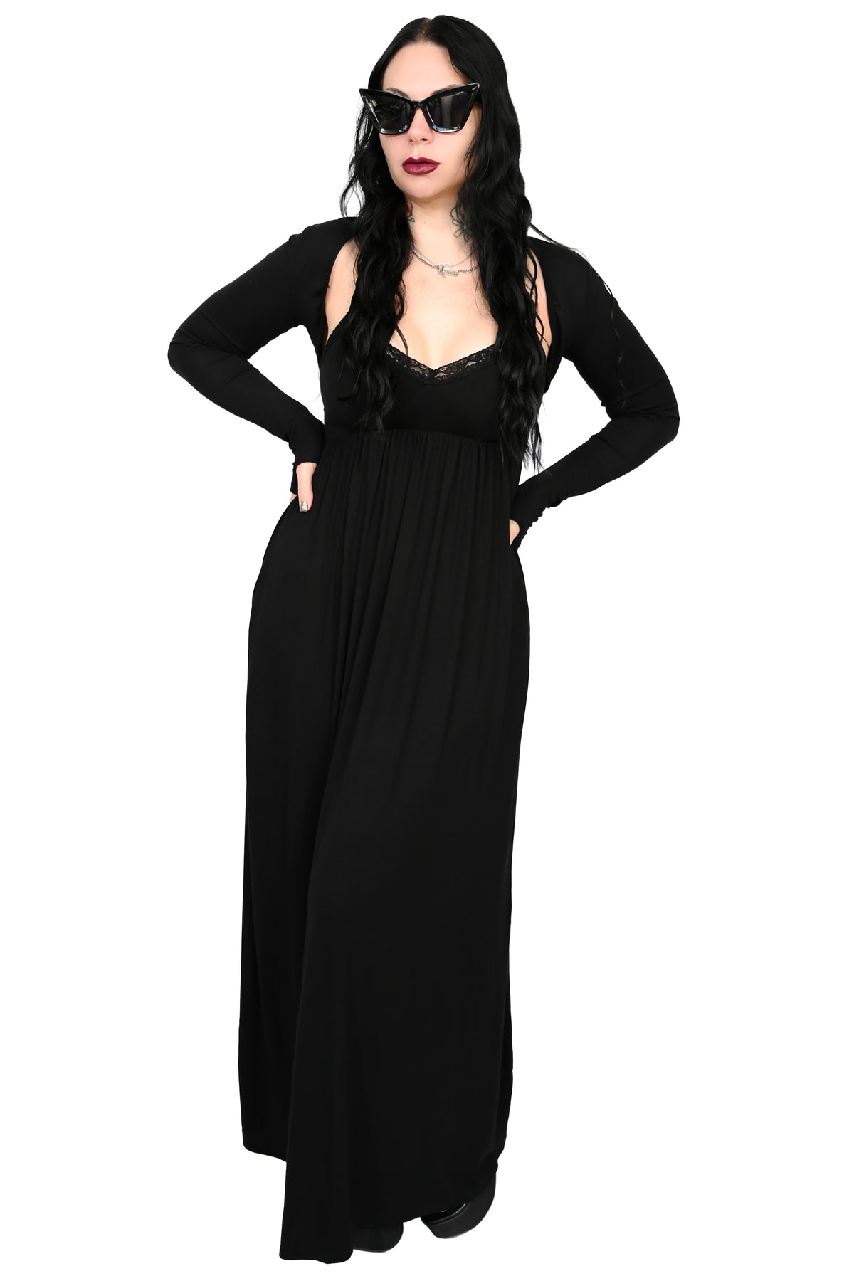 Signature Bolero With Thumb Holes Small Signature Bolero With Thumb Holes Small