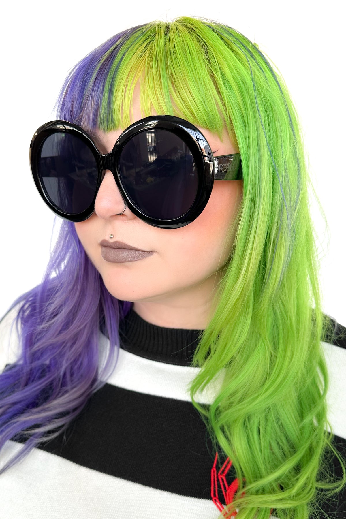 Edna Oversized Sunglasses - All Black